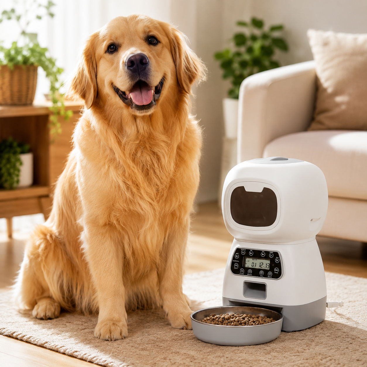 Alimentador Automático Inteligente para Mascotas La Forma Más Fácil de Cuidar a Tu Mejor Amigo