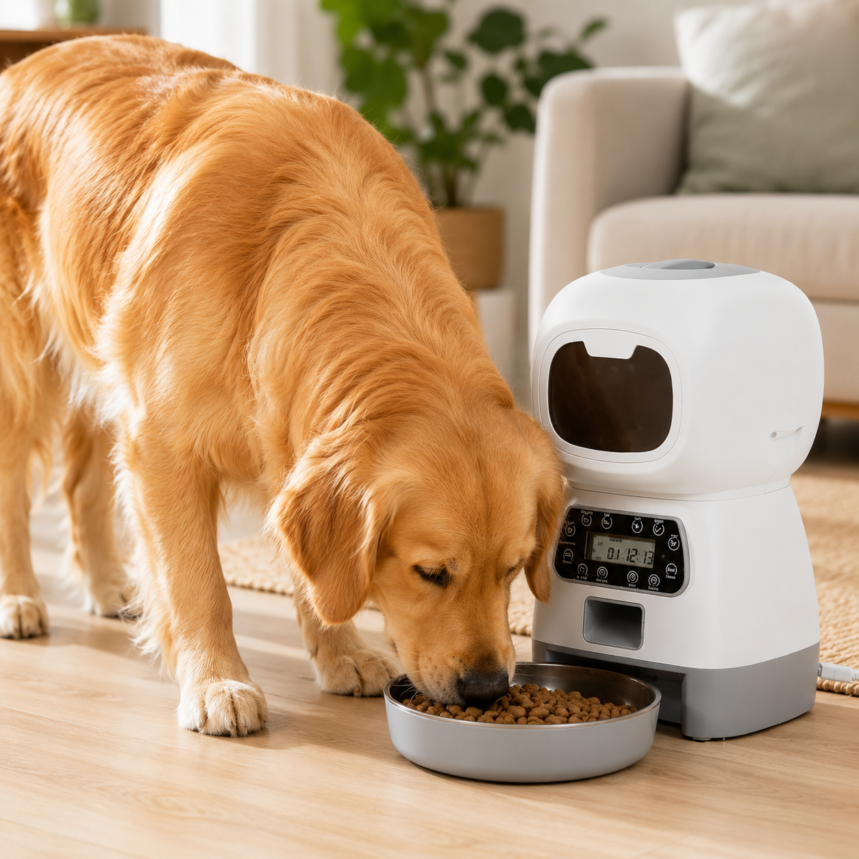 Alimentador Automático Inteligente para Mascotas La Forma Más Fácil de Cuidar a Tu Mejor Amigo